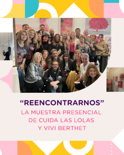 “Reencontrarnos”: Arte, música y emociones en la muestra presencial de CLL y Vivi Berthet