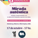 🎨 “Mirada Auténtica” llega a la Comuna 12 de Villa Urquiza: arte con propósito en el Mes Rosa