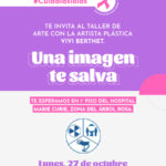 Una imagen te salva: Taller artístico por la detección temprana en el Hospital Marie Curie