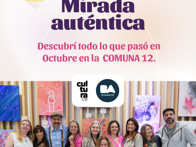 “Mirada Auténtica”: arte, emoción y conciencia en Villa Urquiza 🎀