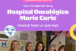 “Una imagen te salva”: un taller de arte, conciencia y comunidad en el Hospital Marie Curie