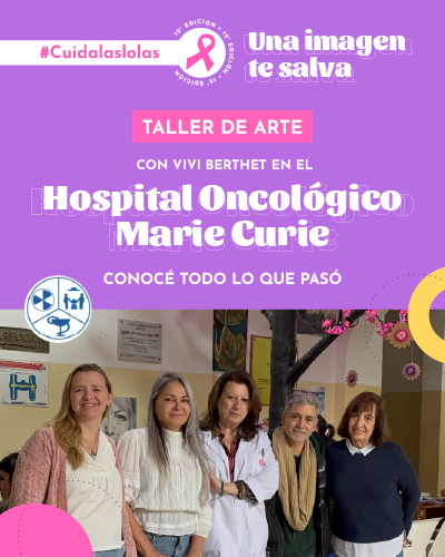 “Una imagen te salva”: un taller de arte, conciencia y comunidad en el Hospital Marie Curie